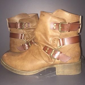 Blowfish Brown Leather Boots